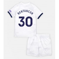 Tottenham Hotspur Rodrigo Bentancur #30 Heimtrikotsatz Kinder 2023-24 Kurzarm (+ Kurze Hosen)